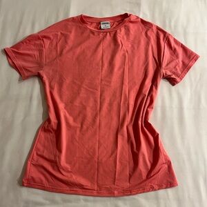 gymshark whitney simmons peony pink oversized tee